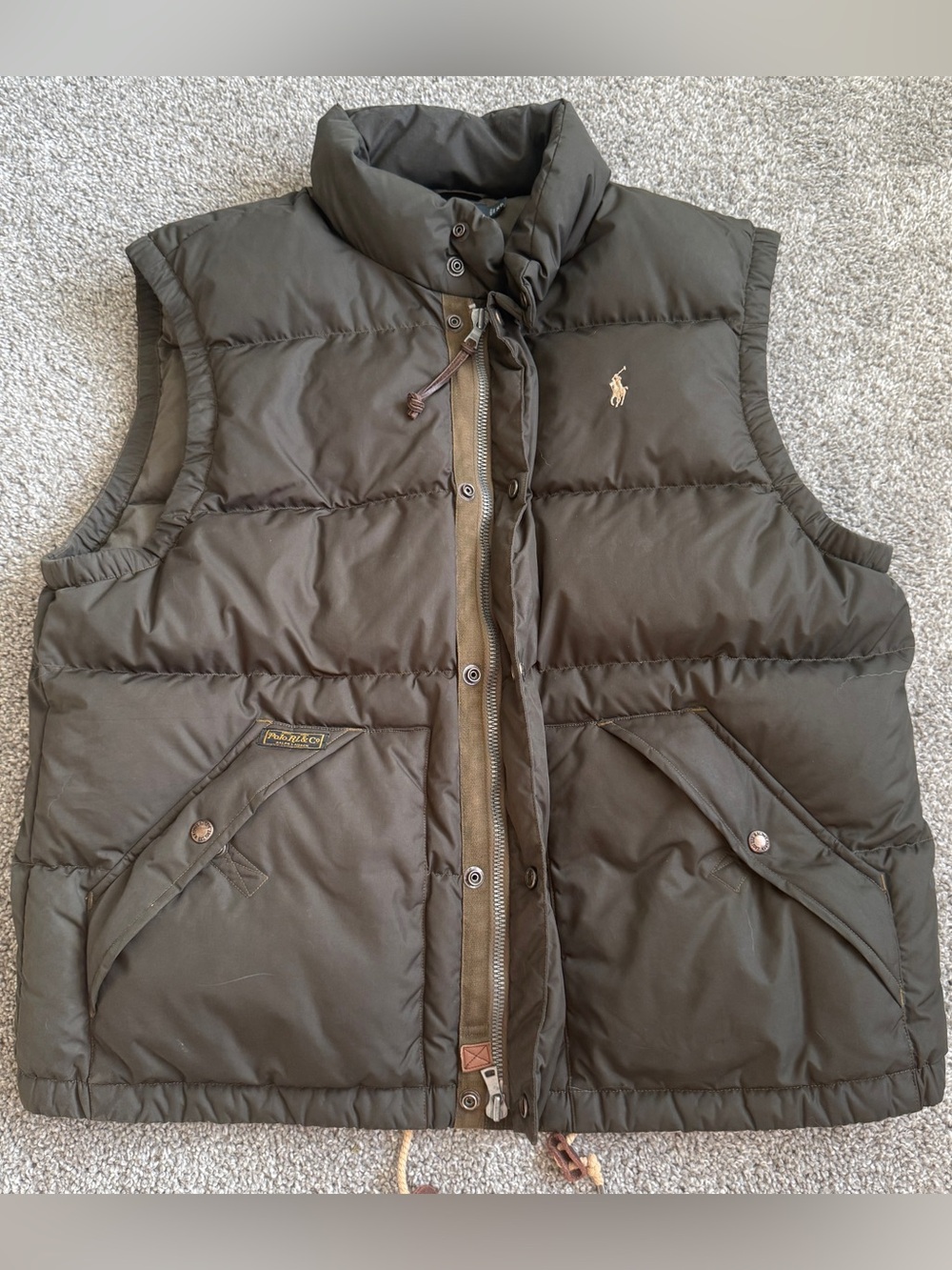 90s Polo Ralph Lauren VTG Puffer Down Vest Quilted XL